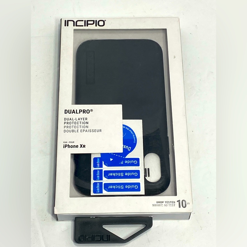 NEW IN THE BOX BLACK INCIPIO PHONE CASE FOR IPHONE XR